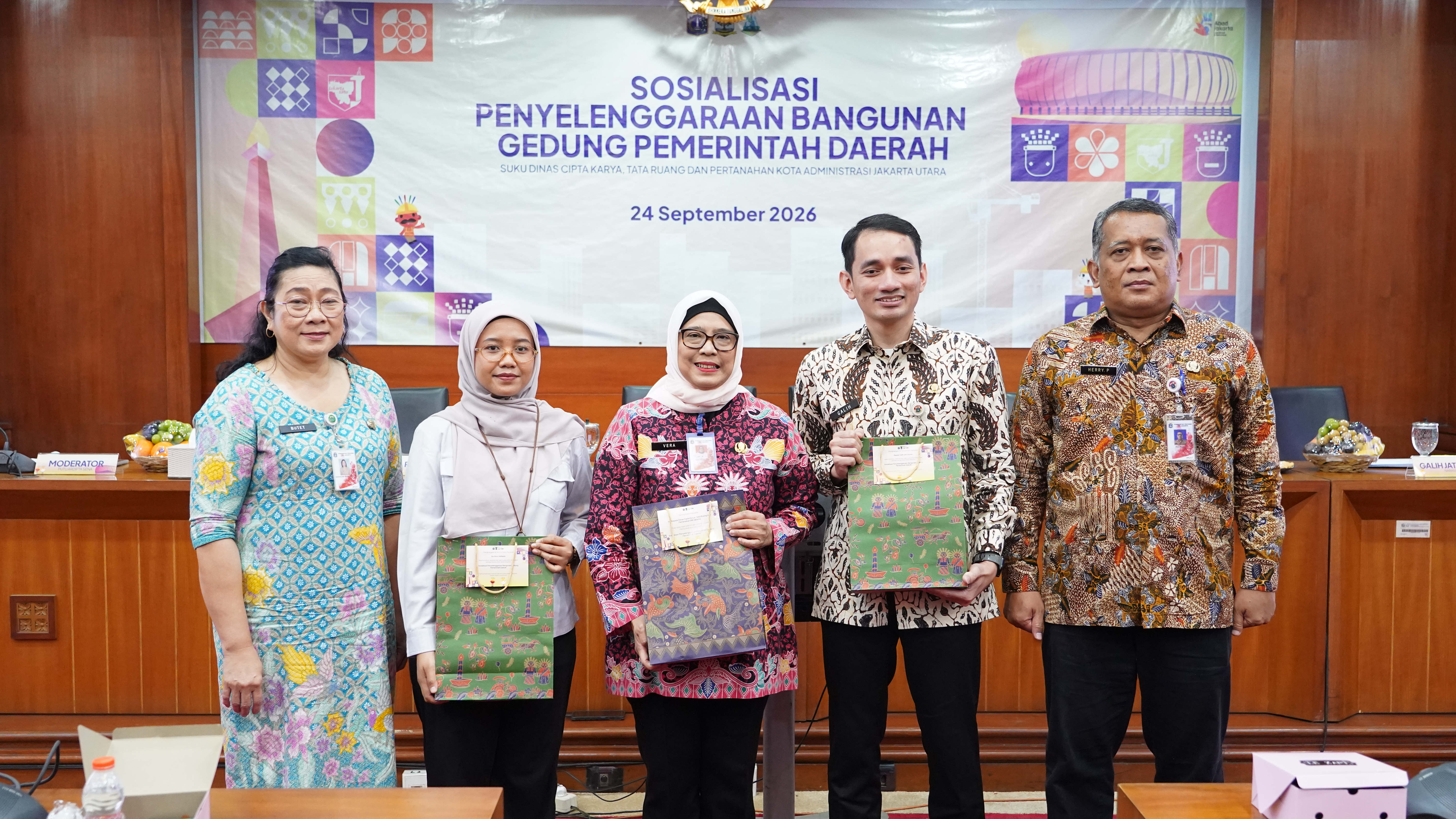Foto galeri Sosialisasi Penyelenggaraan Bangunan Gedung Pemerintah di Lingkungan Jakarta Utara 15
