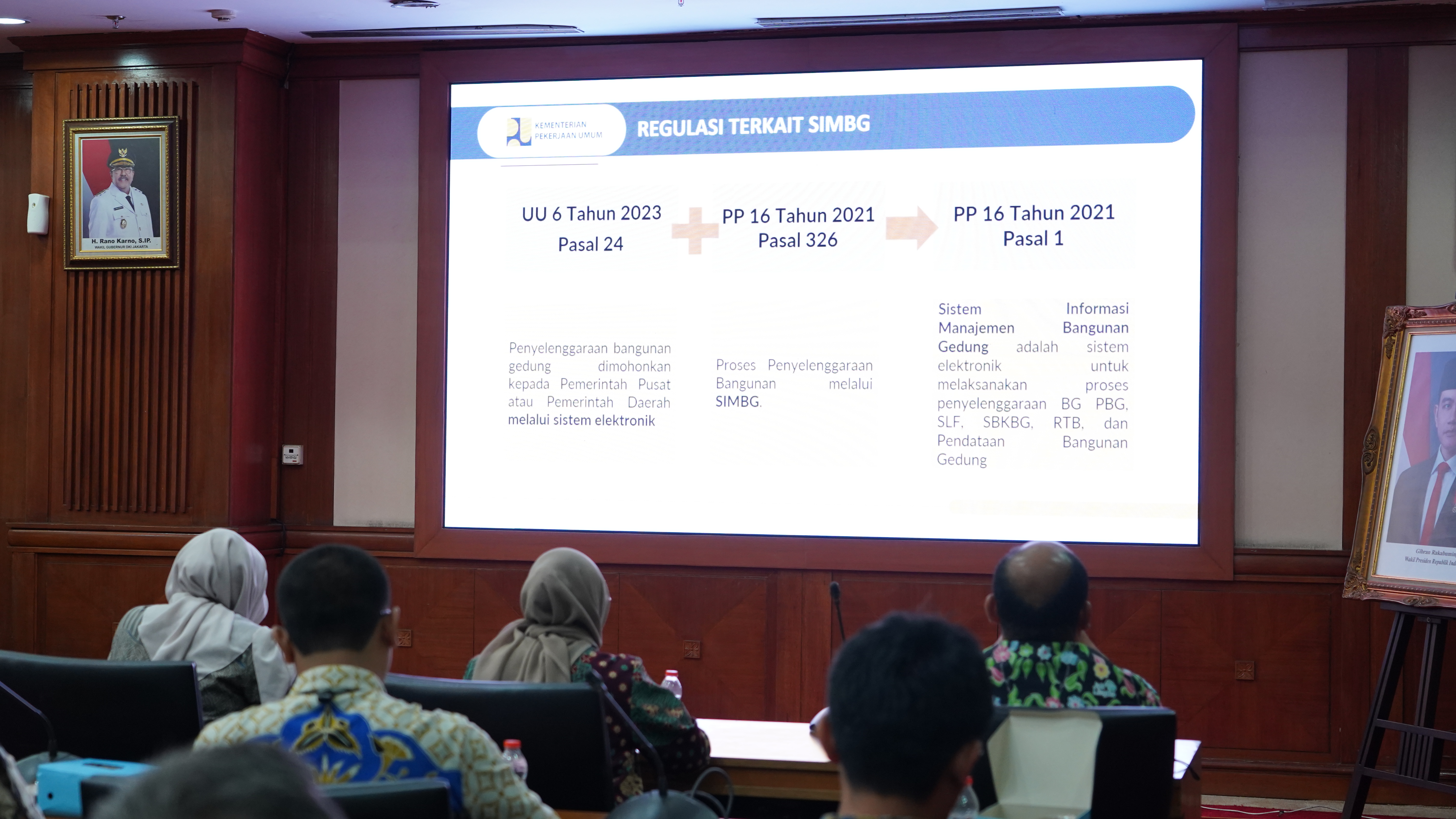 Foto galeri Sosialisasi Penyelenggaraan Bangunan Gedung Pemerintah di Lingkungan Jakarta Utara 10