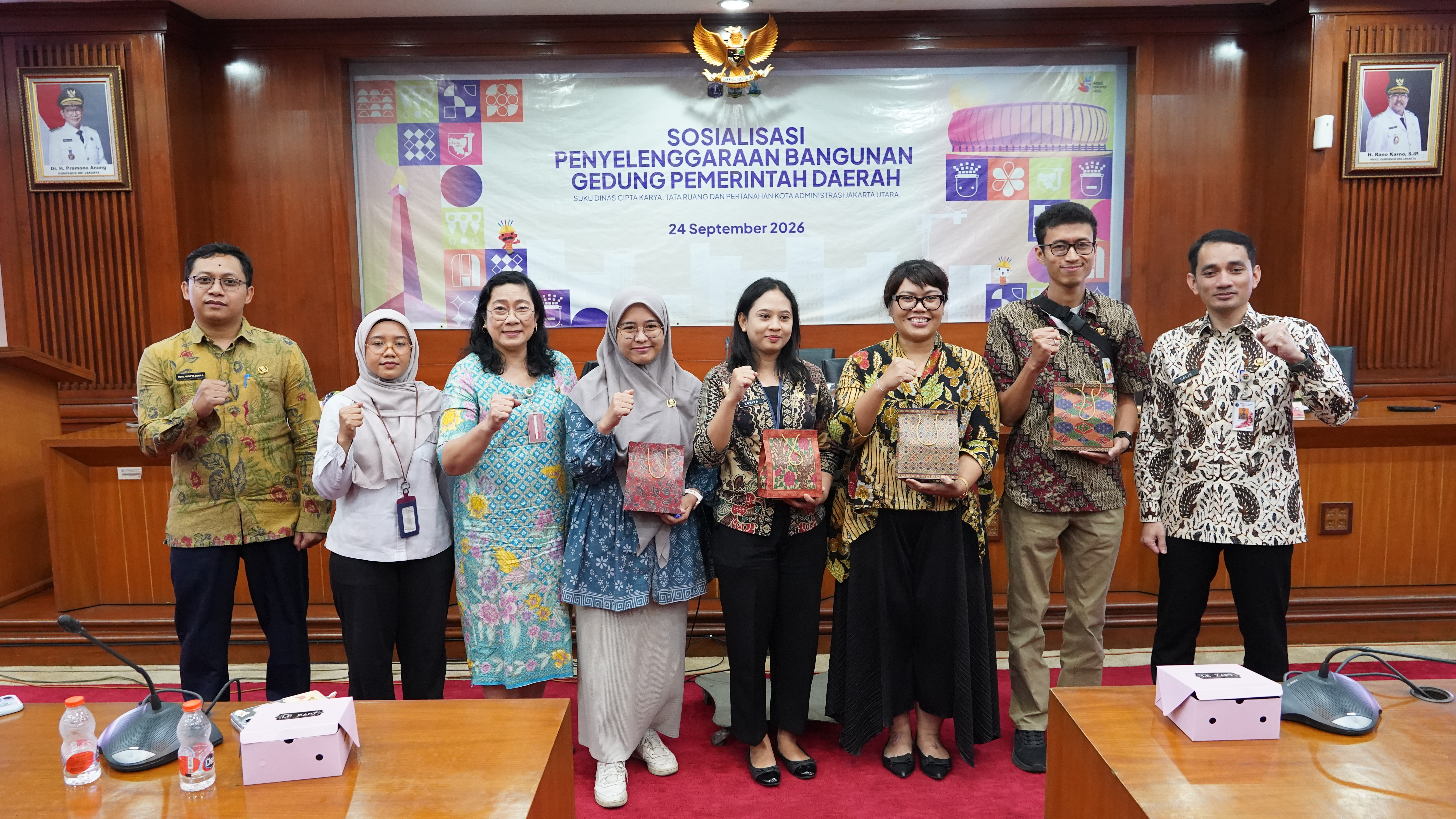 Foto galeri Sosialisasi Penyelenggaraan Bangunan Gedung Pemerintah di Lingkungan Jakarta Utara 8