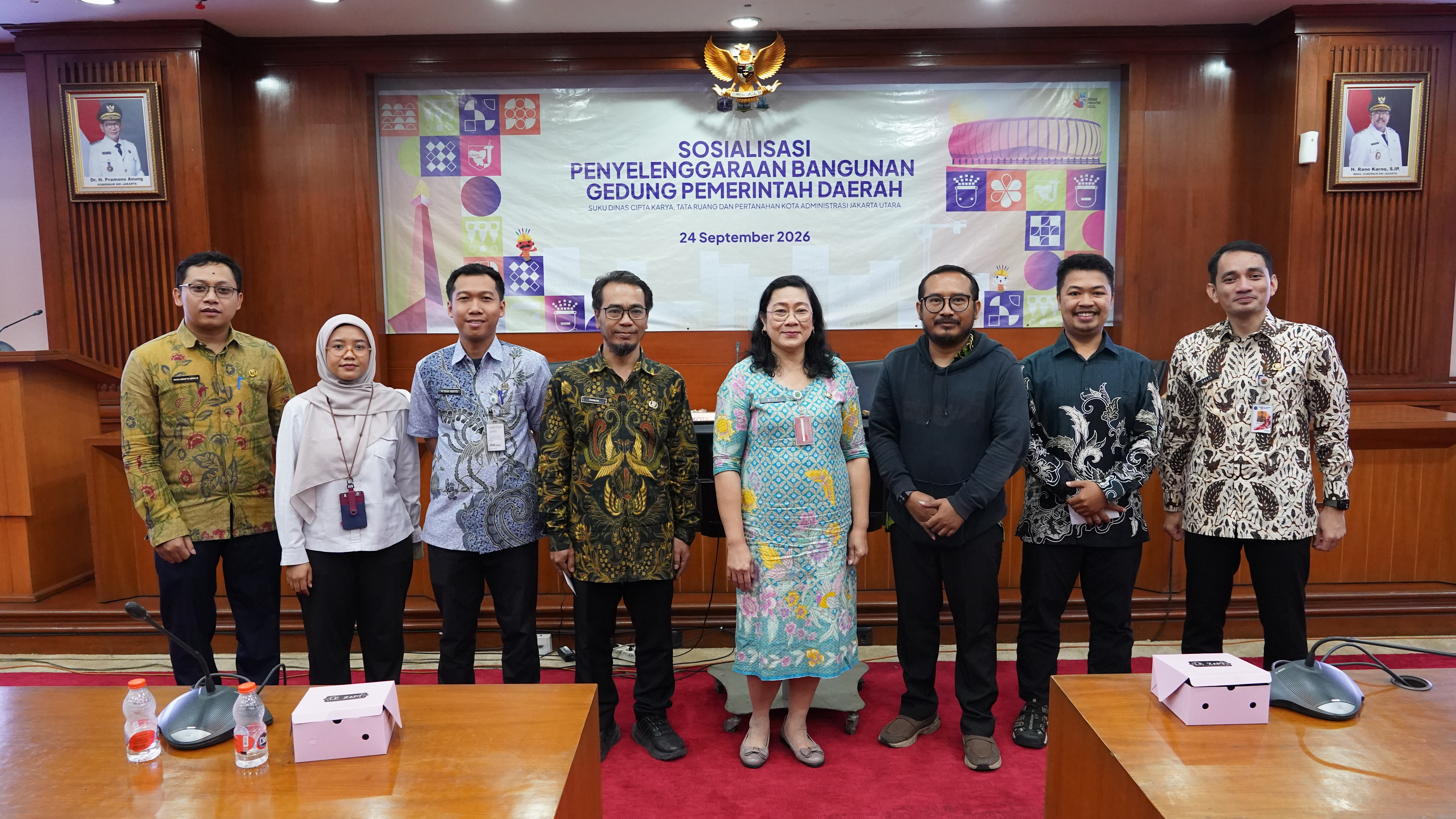 Foto galeri Sosialisasi Penyelenggaraan Bangunan Gedung Pemerintah di Lingkungan Jakarta Utara 7