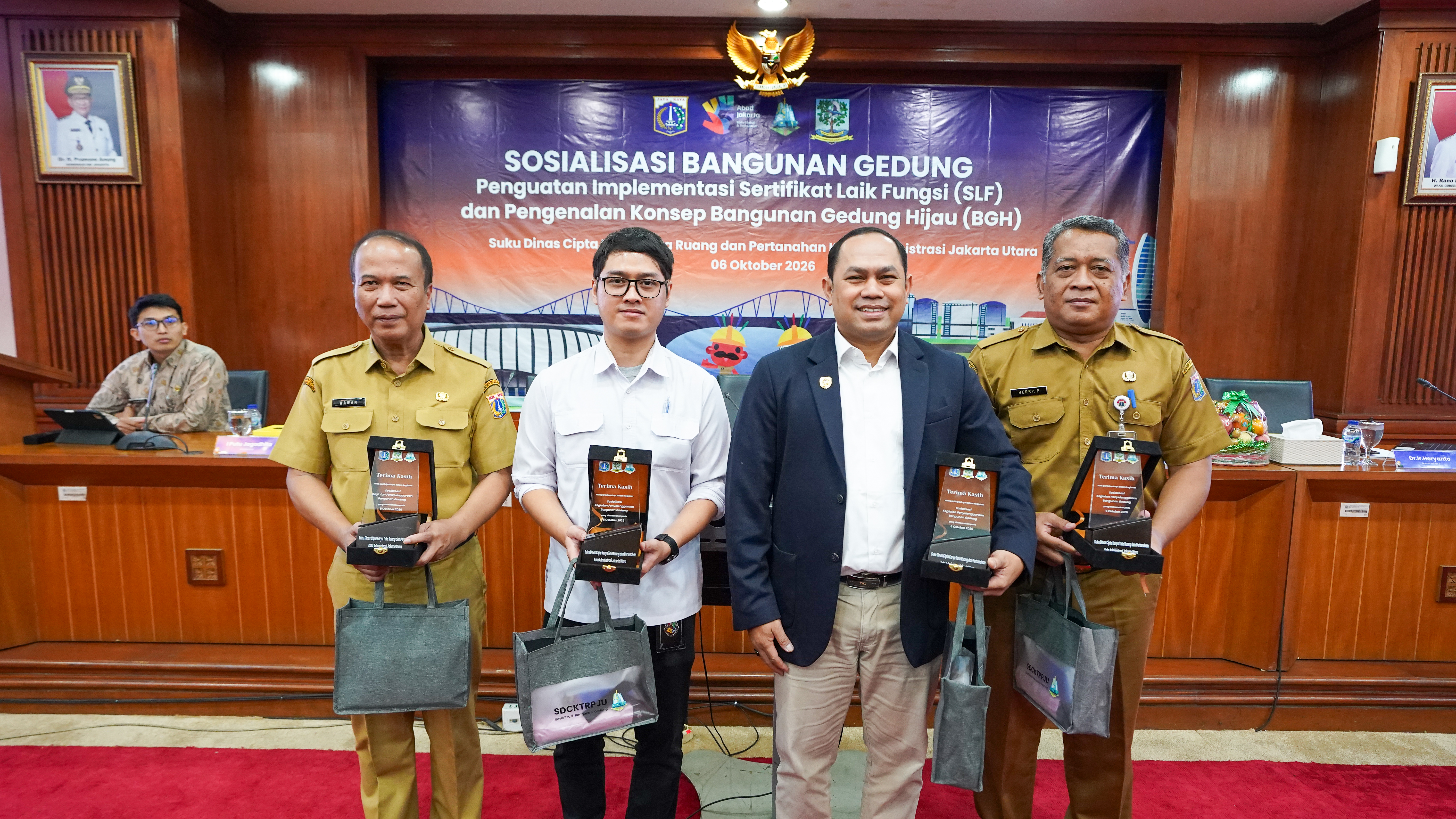 Foto galeri Sosialisasi Penyelenggaraan Bangunan Gedung di lingkungan Kota Administrasi Jakarta Utara 7