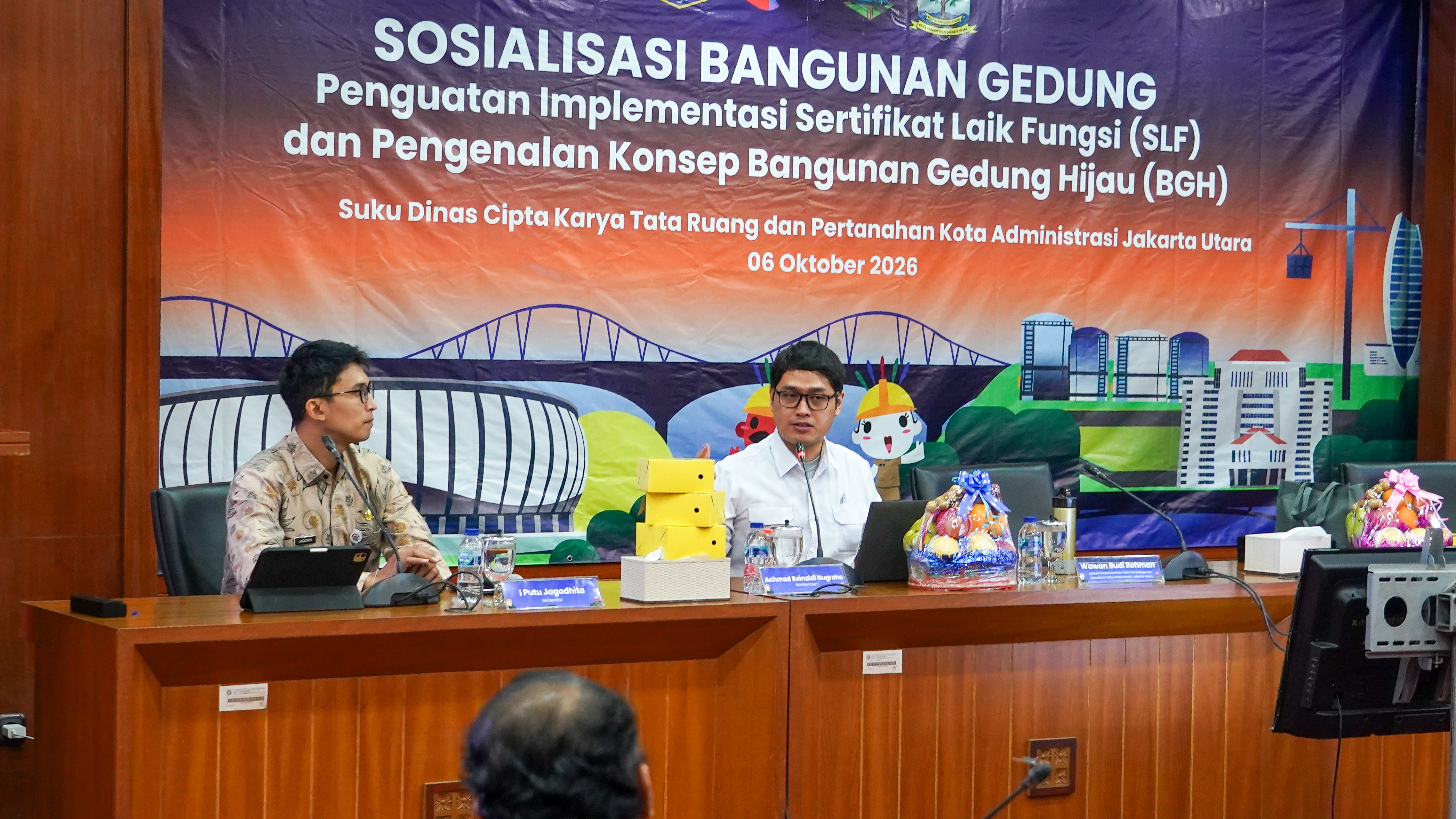Foto galeri Sosialisasi Penyelenggaraan Bangunan Gedung di lingkungan Kota Administrasi Jakarta Utara 1