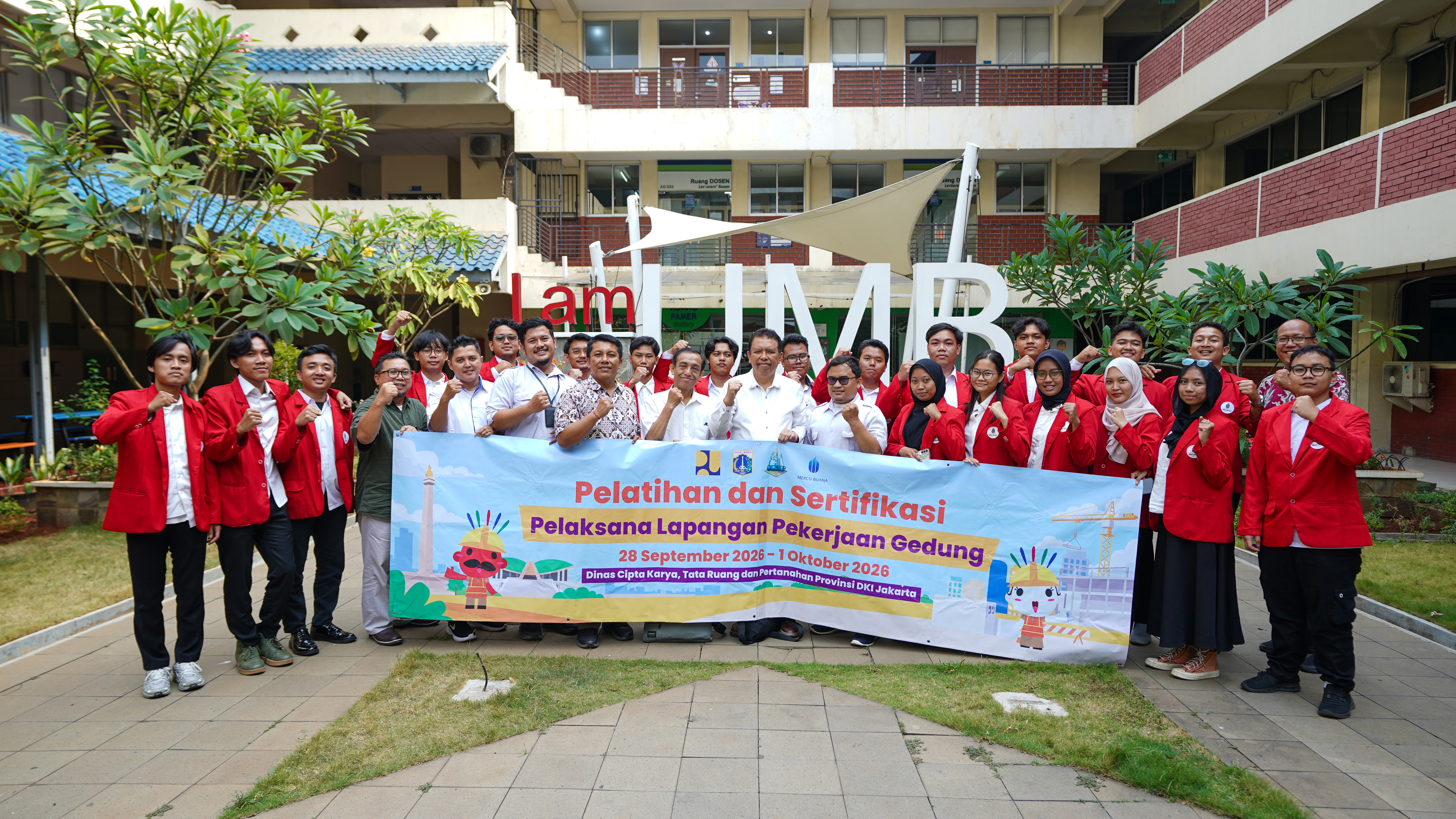 Foto galeri Pelatihan dan Sertifikasi Pelaksana Lapangan Pekerjaan Gedung Jenjang 6 Tahun 2026 di Universitas Mercu Buana 5