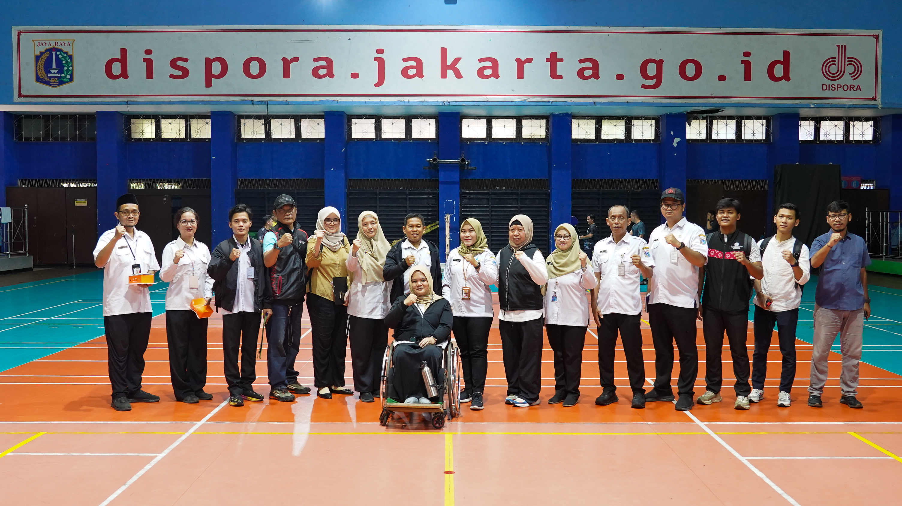 Foto galeri Pemantauan dan Evaluasi Penyediaan Aksesibilitas Bagi Penyandang Disabilitas pada Fasilitas Olahraga Milik Pemerintah Provinsi DKI Jakarta 7