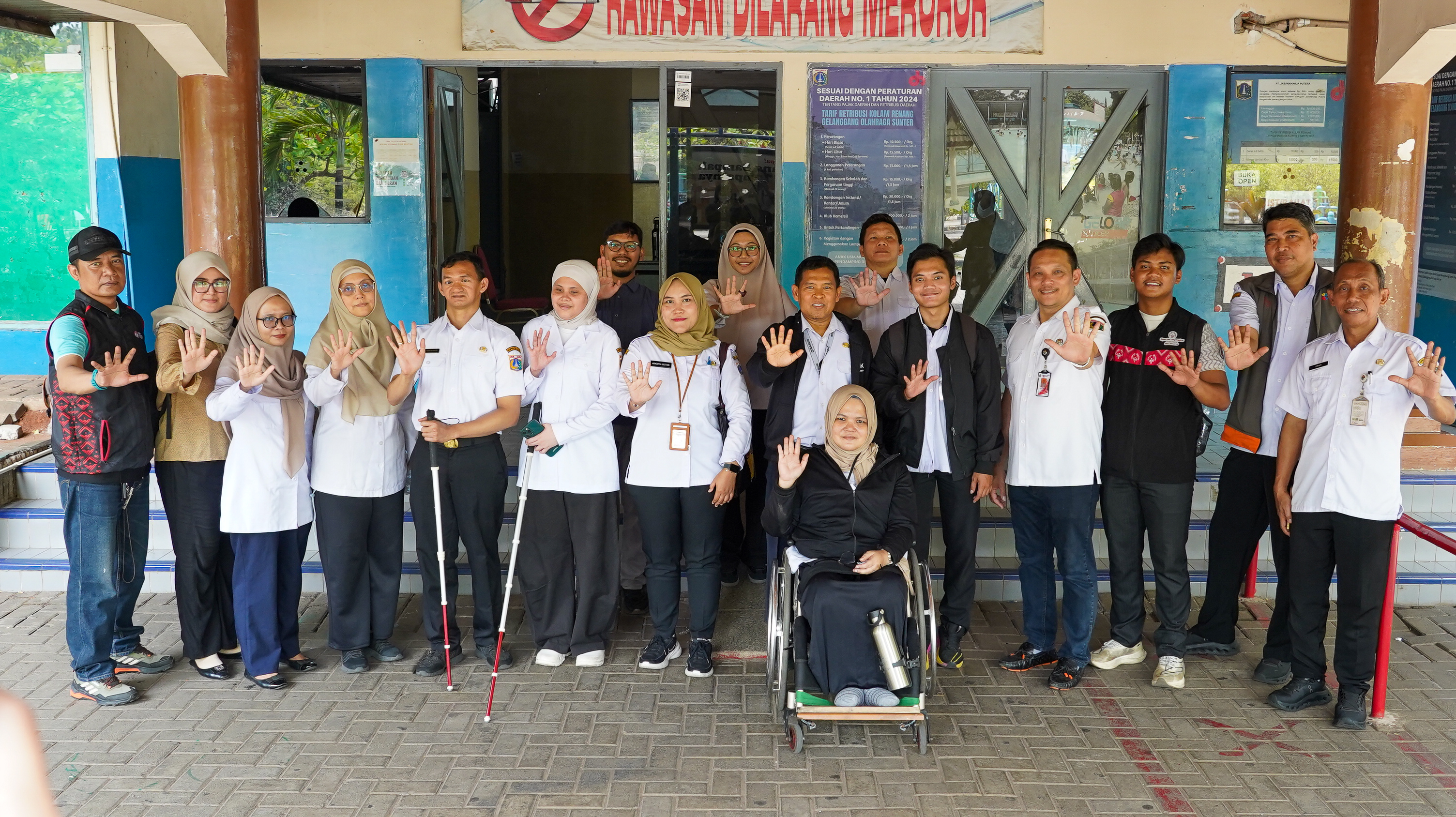 Foto galeri Pemantauan dan Evaluasi Penyediaan Aksesibilitas Bagi Penyandang Disabilitas pada Fasilitas Olahraga Milik Pemerintah Provinsi DKI Jakarta 2