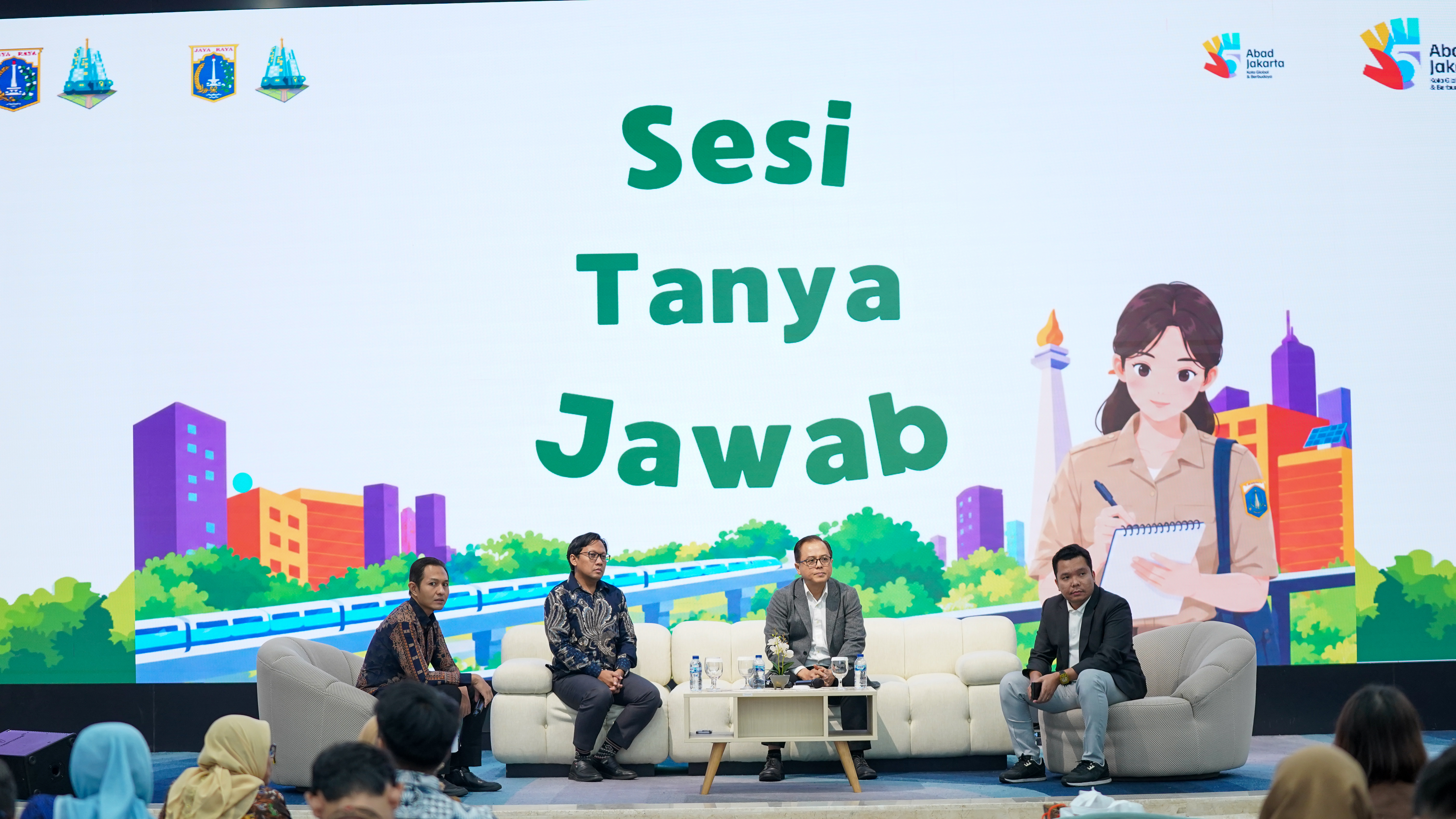 Foto galeri Diskusi Tematik “Masa Depan Bangunan Gedung Pemerintah Provinsi DKI Jakarta: Menyelaraskan Perencanaan Kota, Green Building, dan Smart Building 1