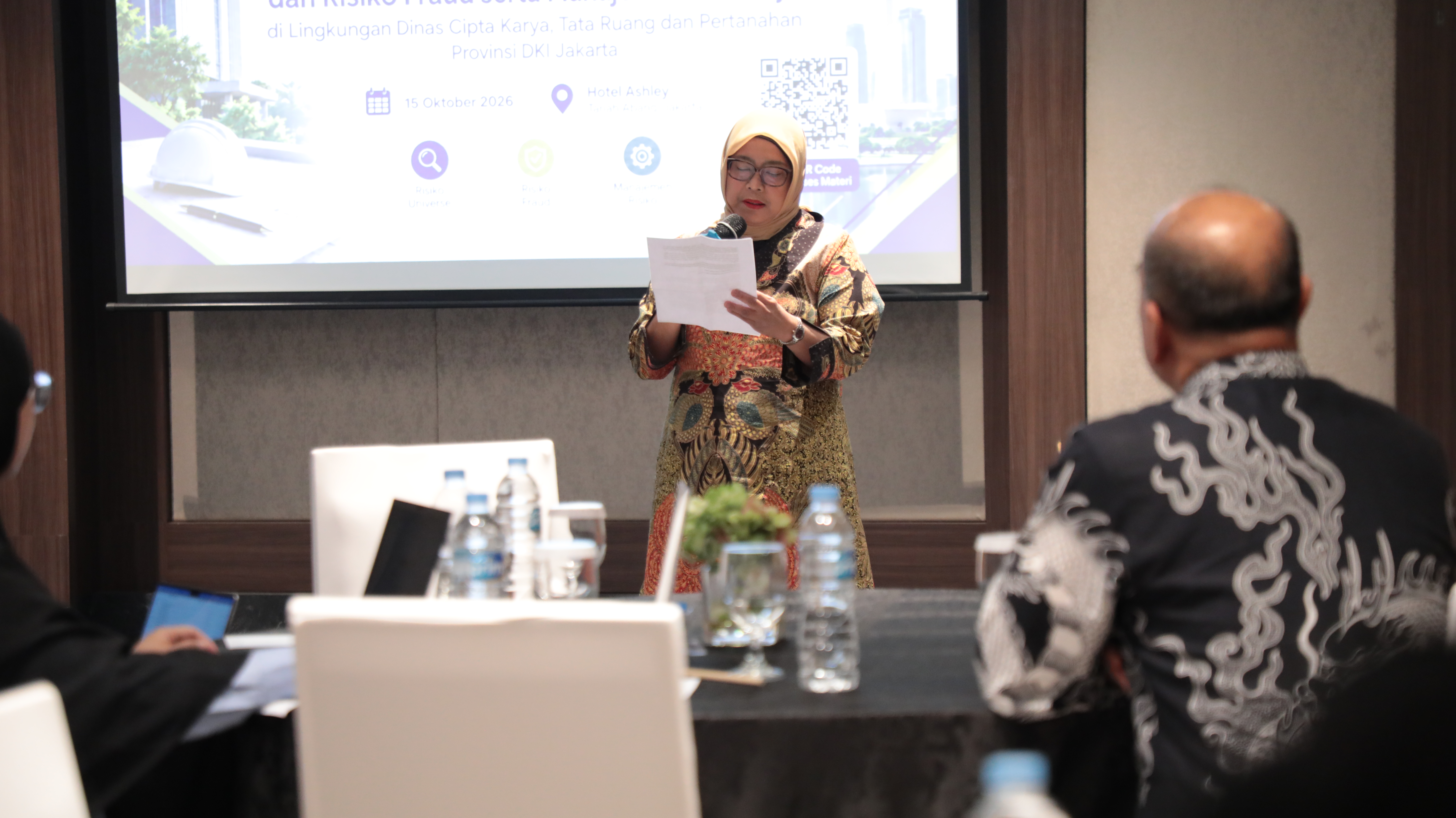 Foto galeri Pendidikan dan Pelatihan untuk Penyusunan dan Identifikasi Risiko Universe dan Risiko Fraud serta Manajemen Risikonya di Lingkungan DCKTRP DKI Jakarta 1