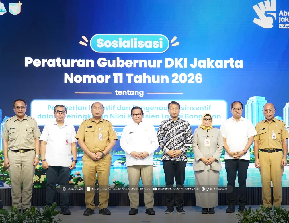 Dinas Cipta Karya, Tata Ruang, dan Pertanahan DKI Jakarta Kenalkan Aturan Insentif dan Disinsentif untuk Peningkatan Nilai KLB