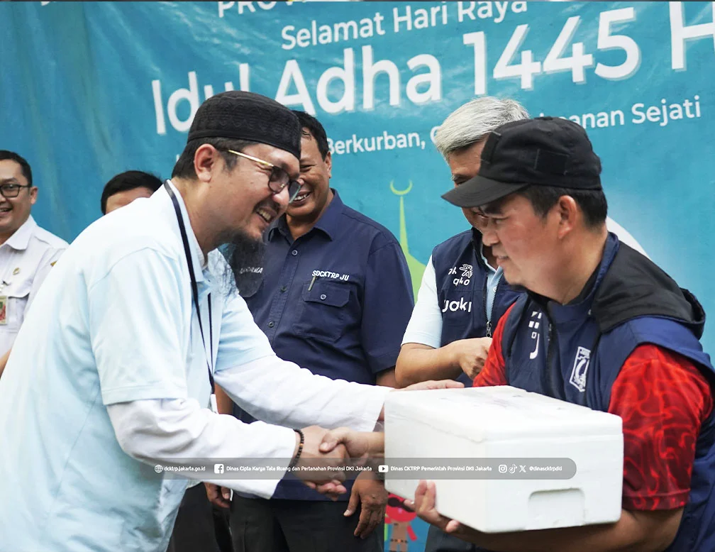 Pelaksanaan Kurban Tahun 2024 M / 1445 H Dinas Cipta Karya, Tata Ruang Dan Pertanahan Provinsi DKI Jakarta