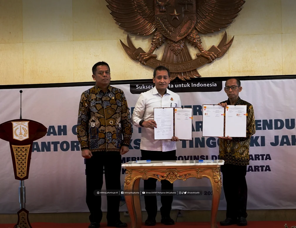 Kegiatan Serah Terima Hibah Gedung dan Sarana Pendukung Kantor Kejaksaan Tinggi DKI Jakarta