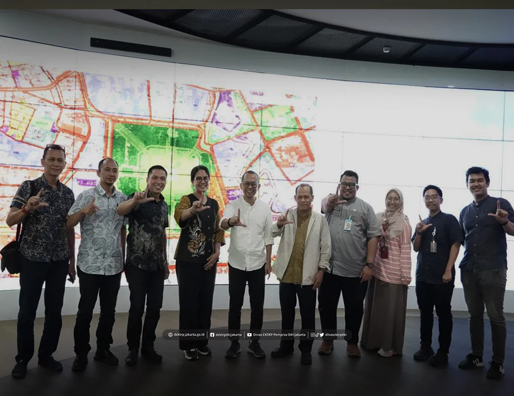 Kunjungan Kerja Dinas Pertanahan dan Penataan Ruang Pemerintah Kota Balikpapan