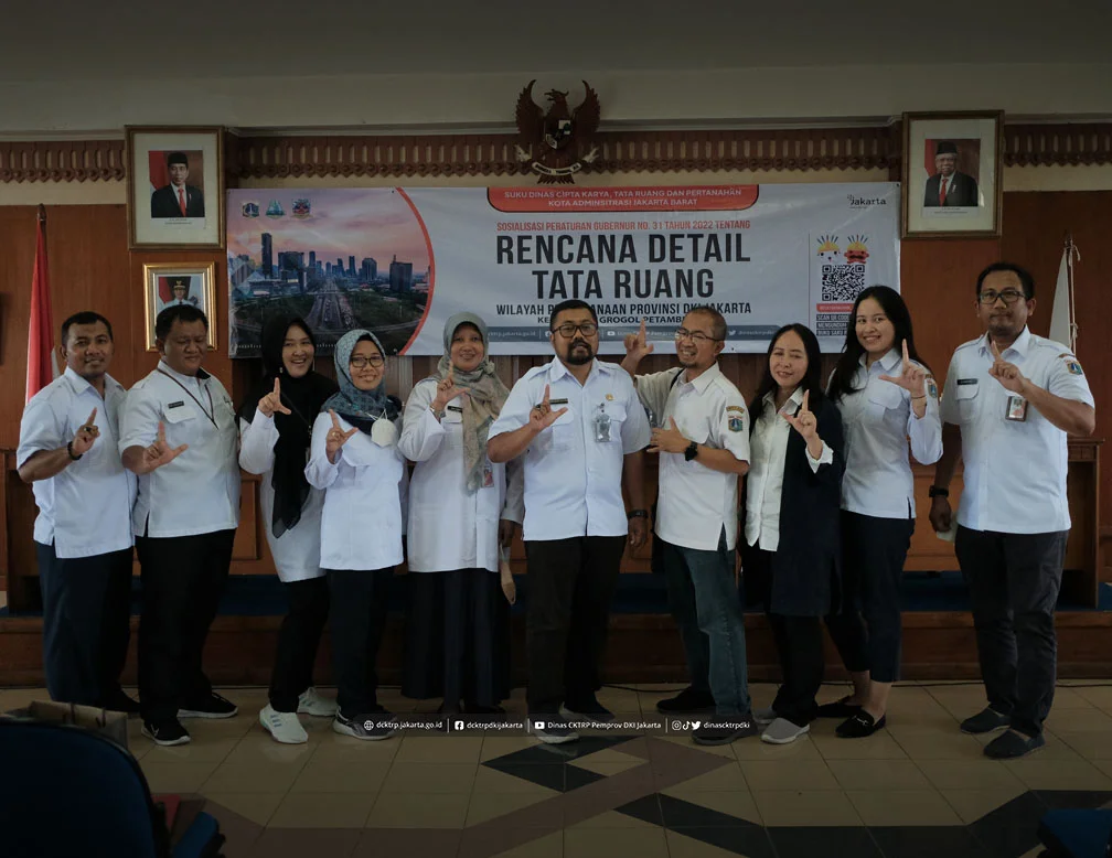 Sosialisasi RDTR 2022 dan SIMBG di Kecamatan Kebon Jeruk dan Grogol Petamburan