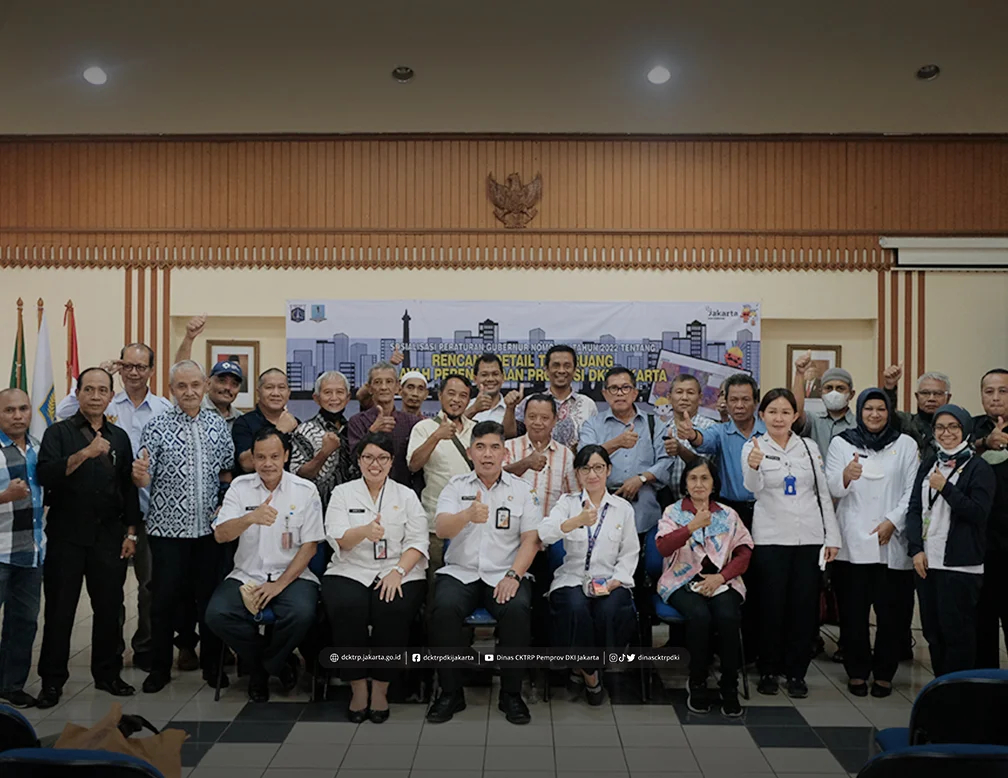 Sosialisasi Rencana Detail Tata Ruang Wilayah Perencanaan DKI Jakarta Tahun 2022 di Kecamatan Pulo Gadung