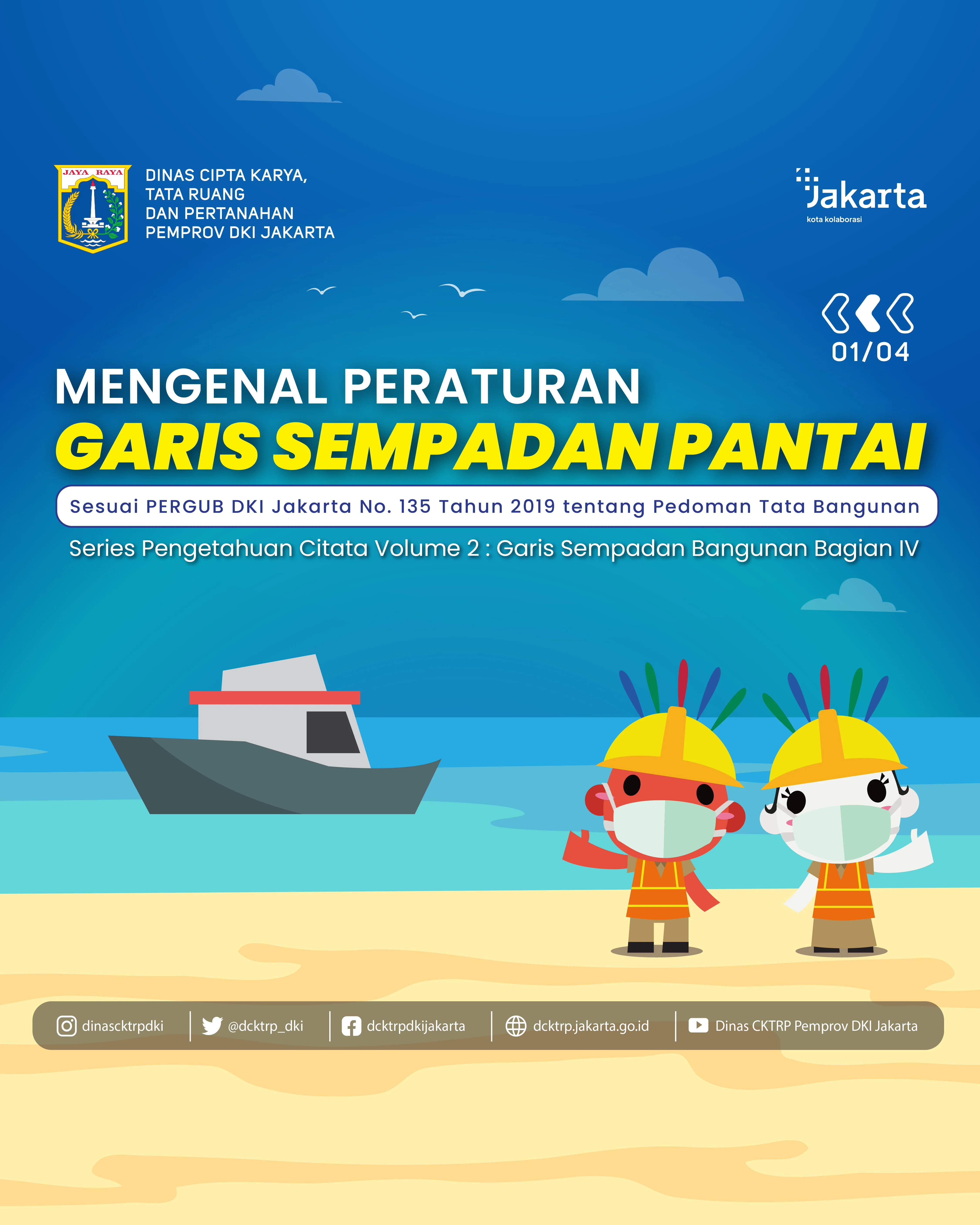 Series Pengetahuan Citata Pergub 135 Tahun 2019 Garis Sempadan Pantai (GSP)