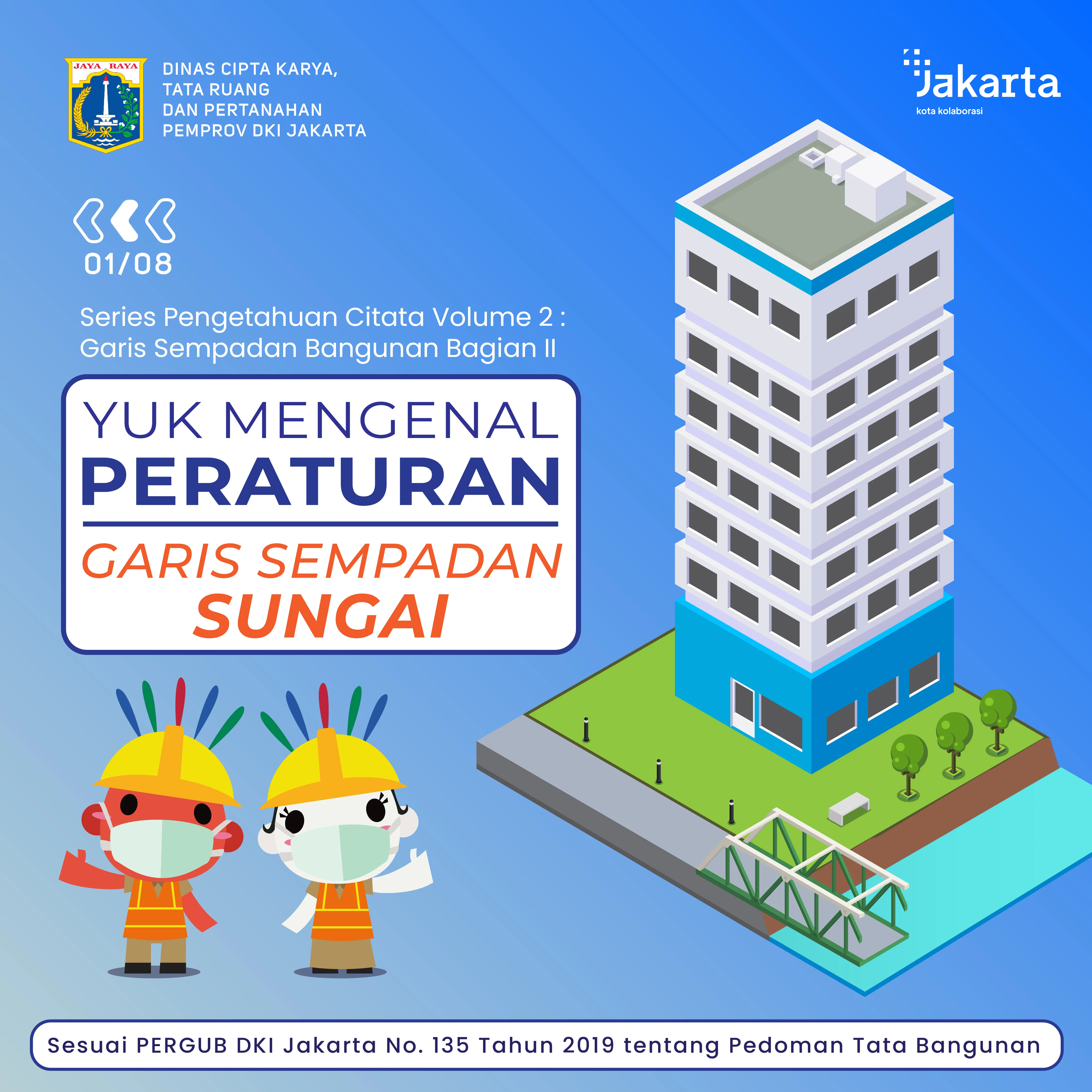 Series Pengetahuan Citata Pergub 135 Tahun 2019 Garis Sempadan Sungai (GSS)