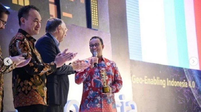 Pemprov DKI Jakarta dianugerahi penghargaan Geo Innovation Award
