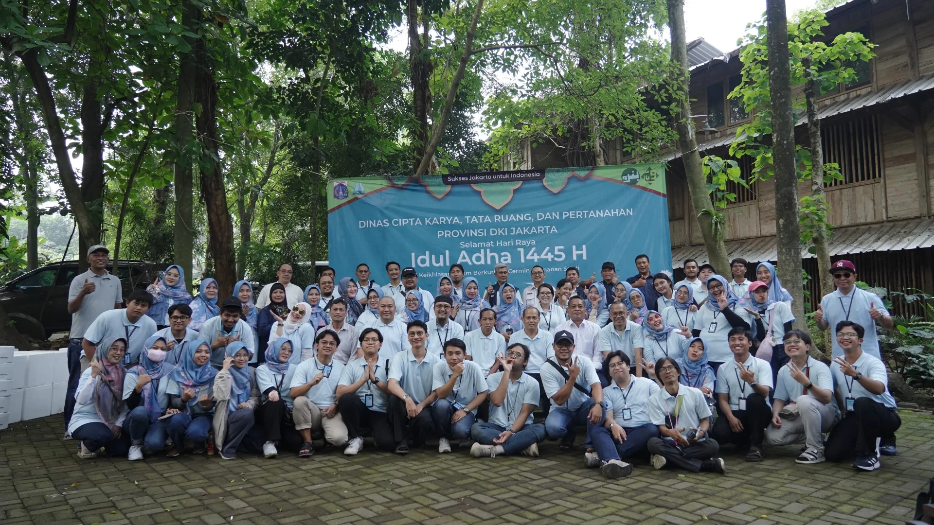 Foto galeri Idul Adha 1445 H Dinas Cipta Karya, Tata Ruang dan Pertanahan Provinsi DKI Jakarta (18 - 19 Juni 2024) 1