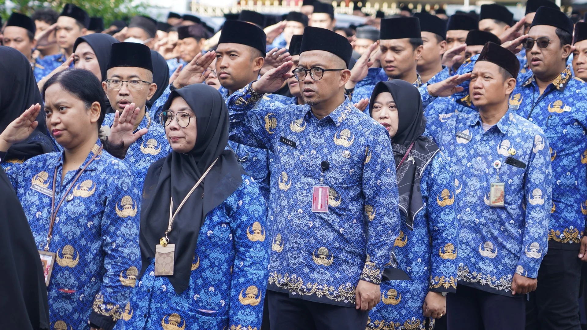 Foto galeri Upacara Hari Pahlawan Nasional 1