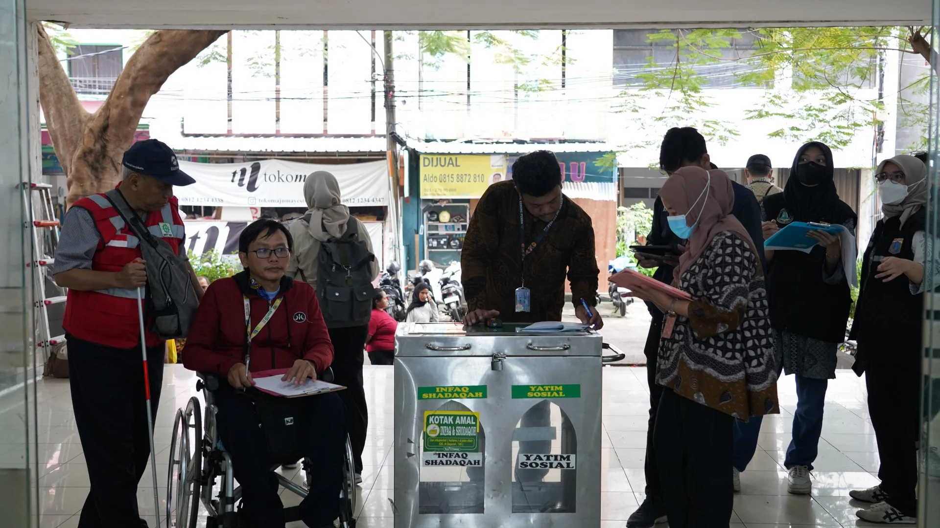 Foto galeri Peninjauan Lapangan Bangunan Gedung Pemerintahan Daerah Ramah Disabilitas Pasar Mayestik 10