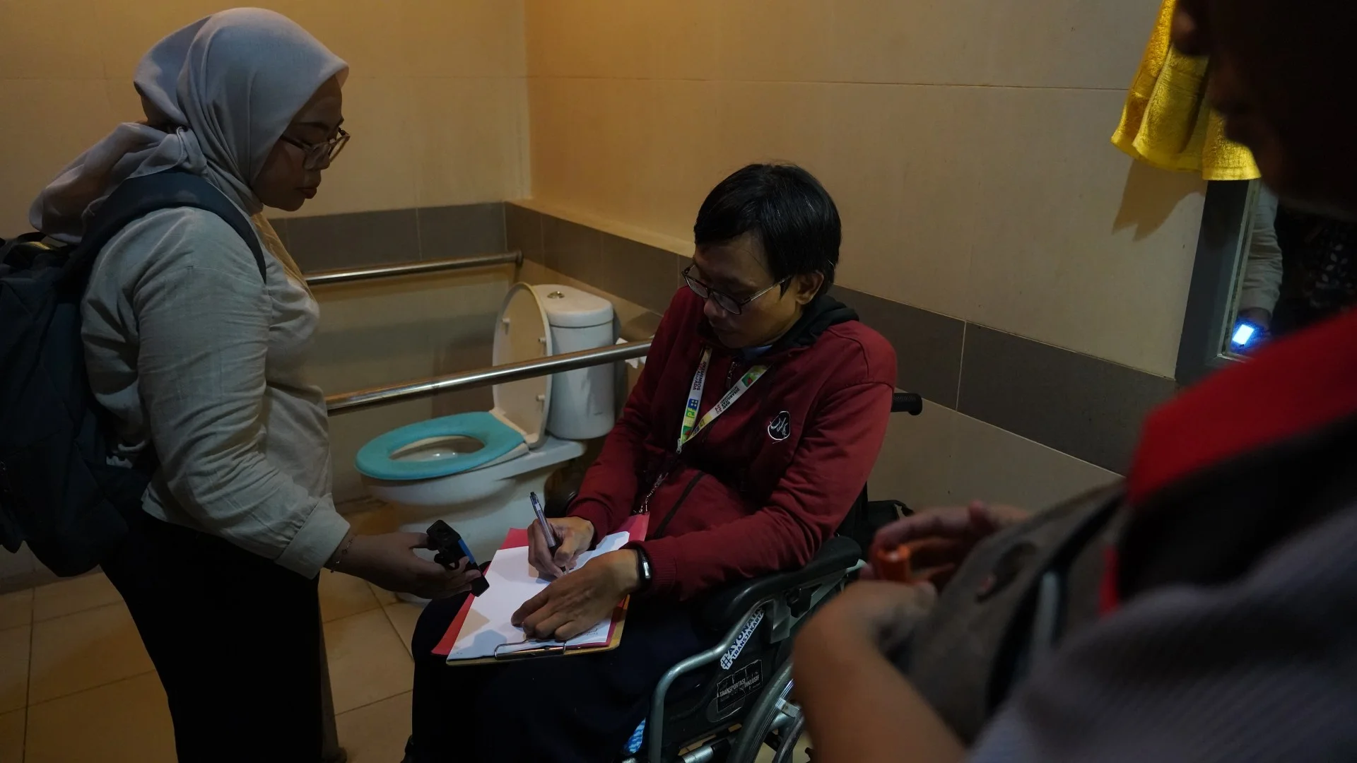 Foto galeri Peninjauan Lapangan Bangunan Gedung Pemerintahan Daerah Ramah Disabilitas Pasar Mayestik 3