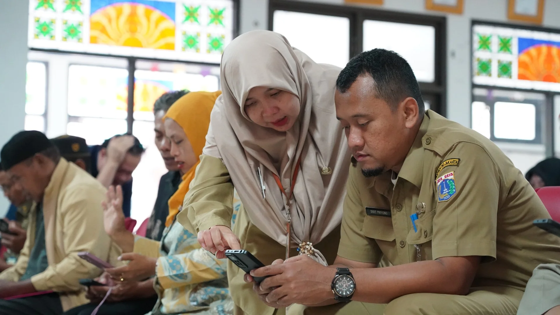 Foto album Sosialisasi di Kecamatan Makasar, Jakarta Timur