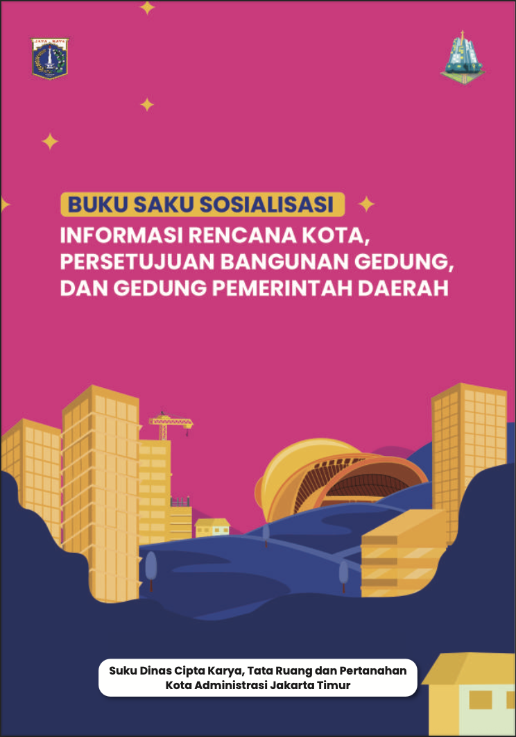 Sampul Buku Saku Sosialisasi Sudin CKTRP Jakarta Timur